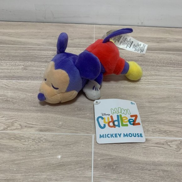 Disney Mini Cuddleez Mickey Mouse Plush NWT - Picture 1 of 5